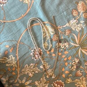 Elegant Pearl and Gold Chain Necklace Set